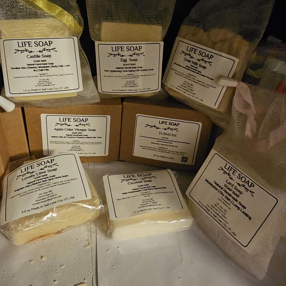 Natural Handmade Soap - SOAP BAR
